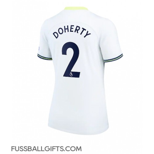 Tottenham Hotspur Matt Doherty #2 Fußballbekleidung Heimtrikot Damen 2022-23 Kurzarm